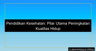 grafik Pendidikan kesehatan