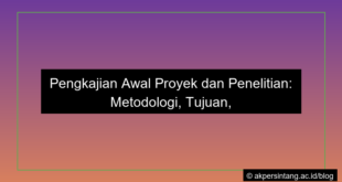 Pengkajian awal