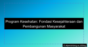 Program kesehatan