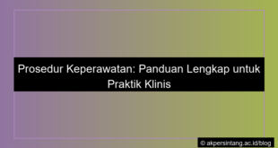 Prosedur keperawatan