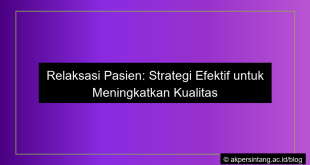 Relaksasi pasien