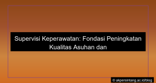 Supervisi keperawatan