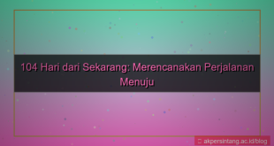 konten 104 hari dari sekarang