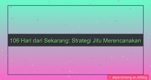 tampilan 106 hari dari sekarang