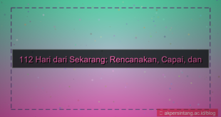 desain 112 hari dari sekarang