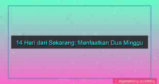 gambar 14 hari dari sekarang