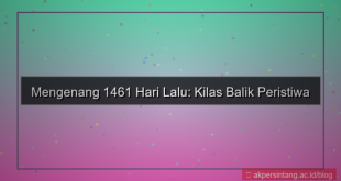 1461 hari yang lalu