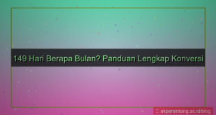 konten 149 hari berapa bulan