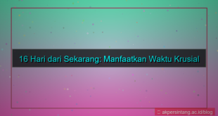 desain 16 hari dari sekarang