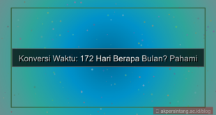 gambar 172 hari berapa bulan