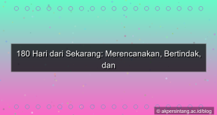 180 hari dari sekarang
