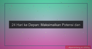 tampilan 24 hari dari sekarang
