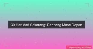 konten 30 hari dari sekarang