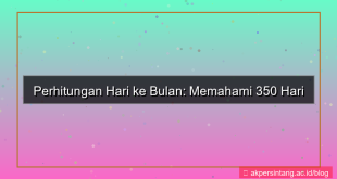 visual 350 hari berapa bulan