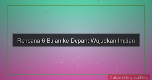 ilustrasi 6 bulan dari sekarang