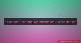 gambar 7 hari dari sekarang