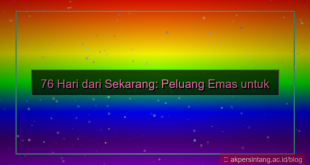 tampilan 76 hari dari sekarang