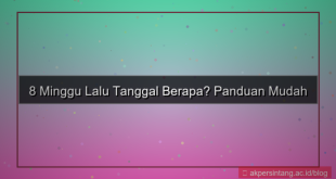 desain 8 minggu yang lalu tanggal berapa