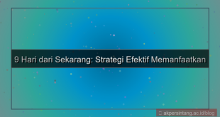 desain 9 hari dari sekarang