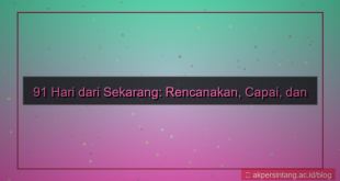 visual 91 hari dari sekarang
