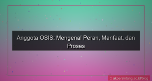 tampilan anggota osis