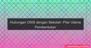 apa hubungan osis dengan sekolah