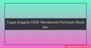 desain apa tugas anggota osis