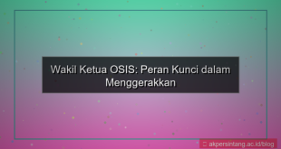 konten apa tugas wakil ketua osis