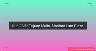 gambar apa tujuan ikut osis