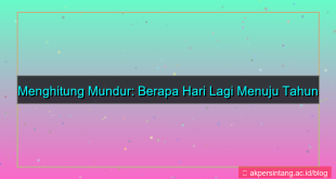 tampilan berapa hari lagi 2030