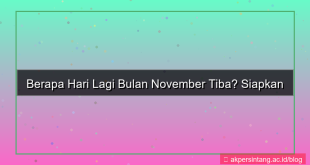 gambar berapa hari lagi bulan november