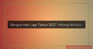 desain berapa hari lagi tahun 2027