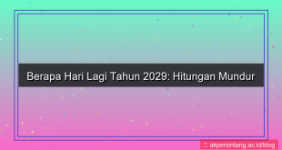 tampilan berapa hari lagi tahun 2029