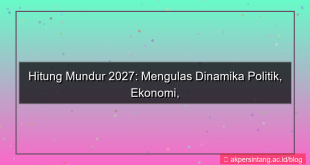 hitung mundur 2027