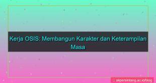 gambar kerja osis