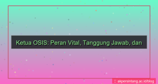 gambar ketua osis itu apa