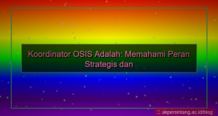 tampilan koordinator osis adalah