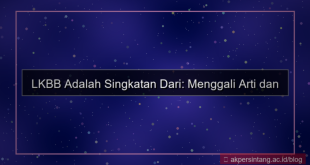 ilustrasi lkbb adalah singkatan dari