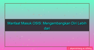 manfaat masuk osis
