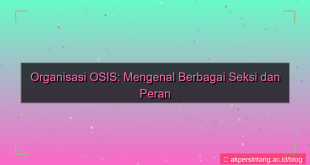 gambar organisasi osis apa saja