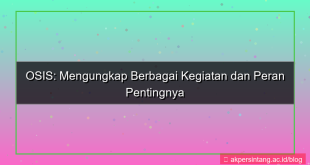 ilustrasi osis ada apa saja