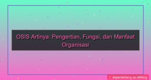 osis artinya