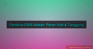tampilan pembina osis adalah