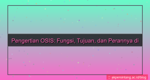 pengertian osis