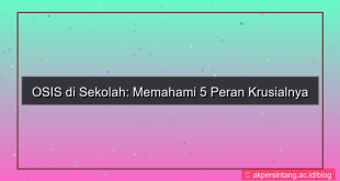 sebutkan 5 peran osis