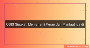 desain singkat osis