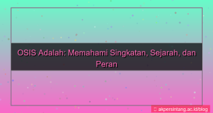 tampilan singkatan osis