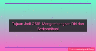 gambar tujuan jadi osis