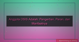 konten yang disebut anggota osis adalah