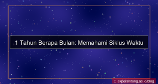 desain 1 tahun berapa bulan